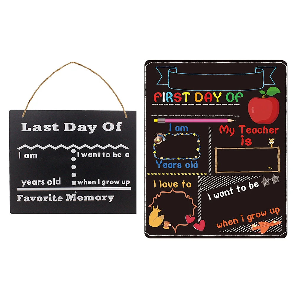 School Day First Board Chalkboard Last Signs Sign Double Sided Chalk Blackboard Kids Photo Student Prop My Hanging Wall
School Day First Board Chalkboard Last Signs Sign Double Sided Chalk Blackboard Kids Photo Student Prop My Hanging Wall