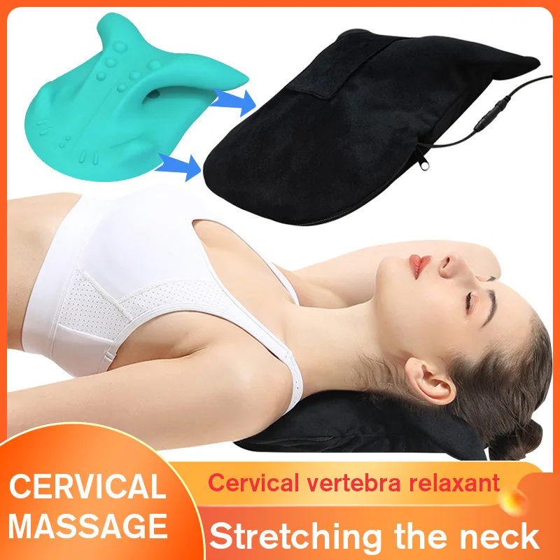 Neck Massager Pillow Three Temperatures Adjustable Cervical Massage Stretcher for Neck Back Lumbar and Sciatica
Neck Massager Pillow Three Temperatures Adjustable Cervical Massage Stretcher for Neck Back Lumbar and Sciatica