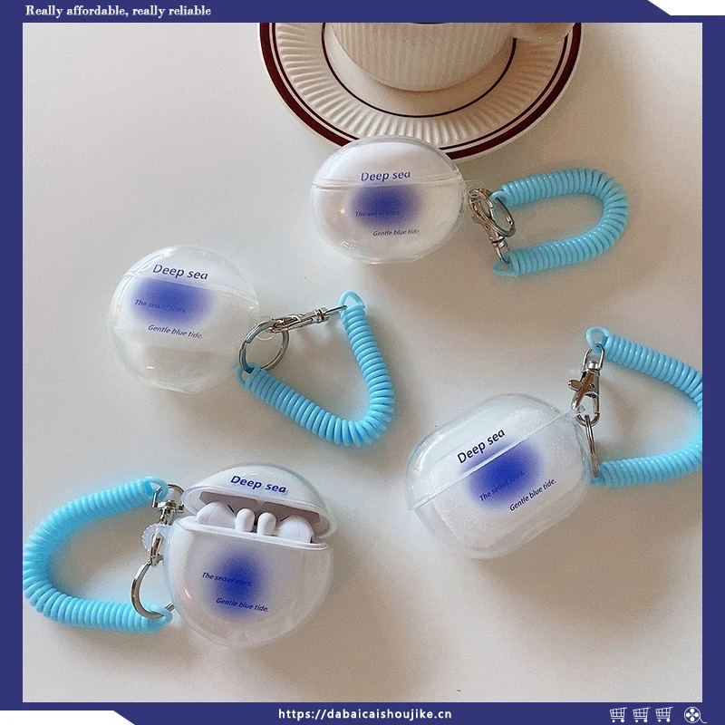 Simple Blue TransparentairpodsEarphone SetFor Apple1/2/3proHuaweifreebuds3Generation Soft Shell
Simple Blue TransparentairpodsEarphone SetFor Apple1/2/3proHuaweifreebuds3Generation Soft Shell