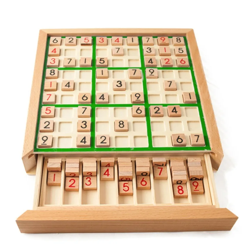 Children Sudoku Chess Beech International Checkers Folding Game Table Toy Gift Learning Education Puzzle Toy
Children Sudoku Chess Beech International Checkers Folding Game Table Toy Gift Learning Education Puzzle Toy