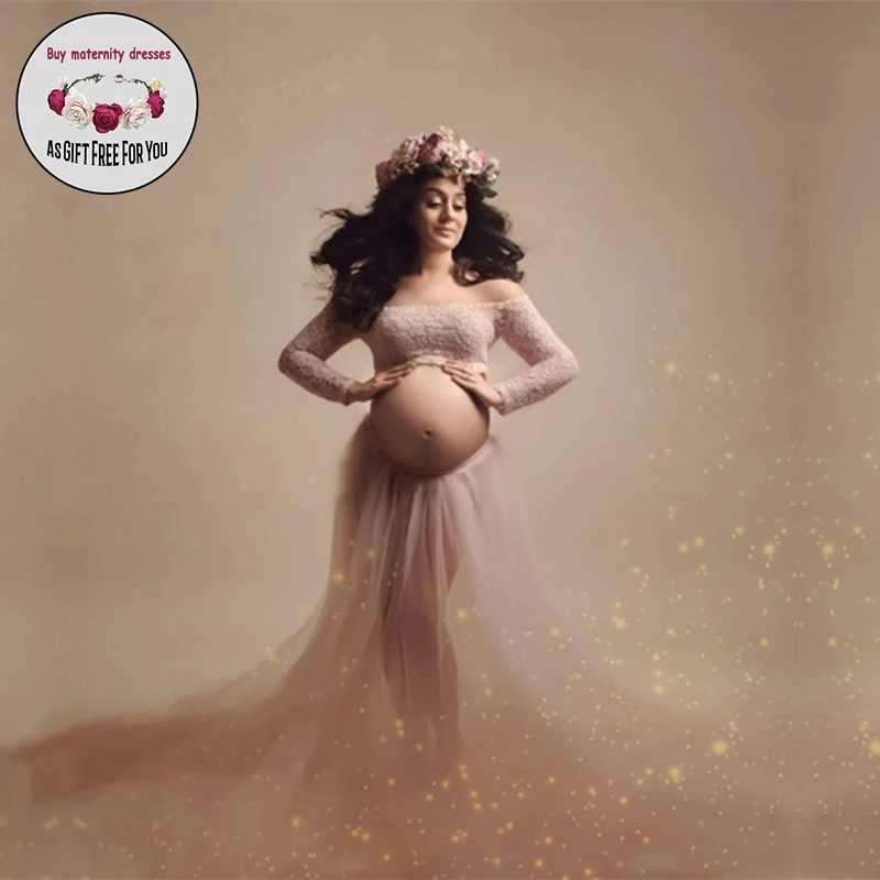 Women Sexy Maternity Dress for Photoshoot Lace Tops Tulle Skirt Pregnancy Photography Sets For Pregnant
Women Sexy Maternity Dress for Photoshoot Lace Tops Tulle Skirt Pregnancy Photography Sets For Pregnant