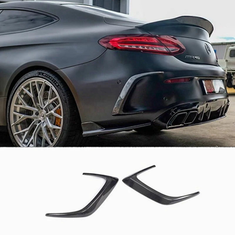 Carbon Fiber Rear Side Front Air Outlet Diffuser Spoiler For Mercedes Benz C-Class W205 2-door C43 C63 AMG 2014 - 2019
Carbon Fiber Rear Side Front Air Outlet Diffuser Spoiler For Mercedes Benz C-Class W205 2-door C43 C63 AMG 2014 - 2019