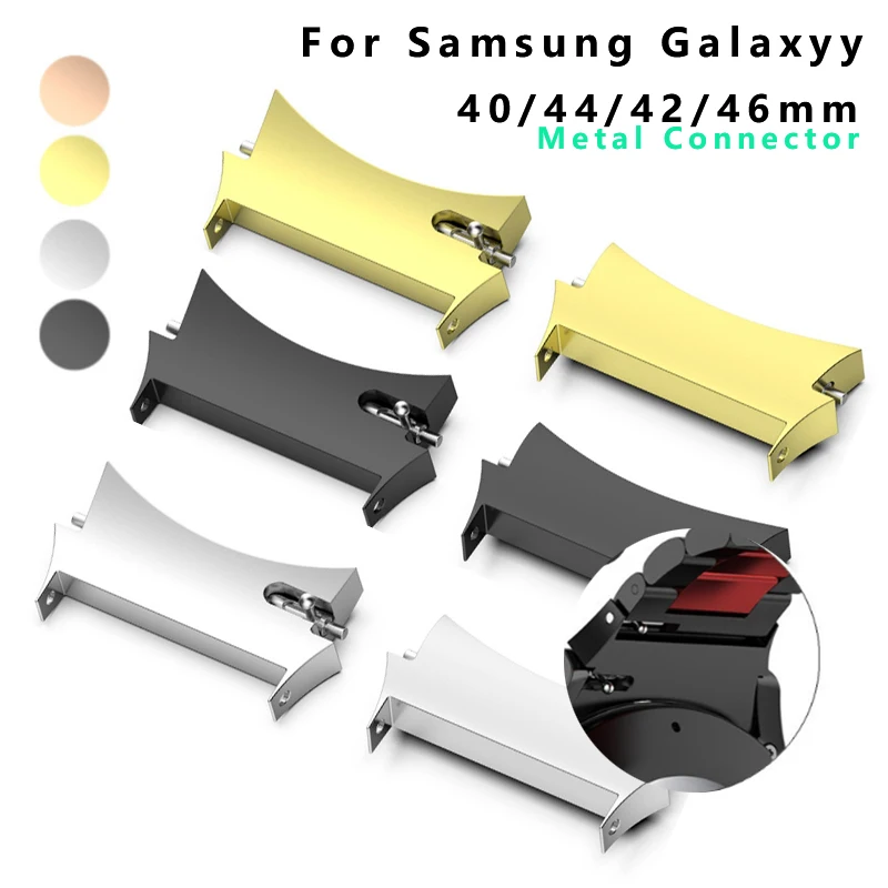 Metal Adapter for Samsung Galaxy Watch 4 Classic 46mm 44mm 20mm Stainless Steel Connector for Samsung Galaxy Watch 4 40mm 42mm
Metal Adapter for Samsung Galaxy Watch 4 Classic 46mm 44mm 20mm Stainless Steel Connector for Samsung Galaxy Watch 4 40mm 42mm