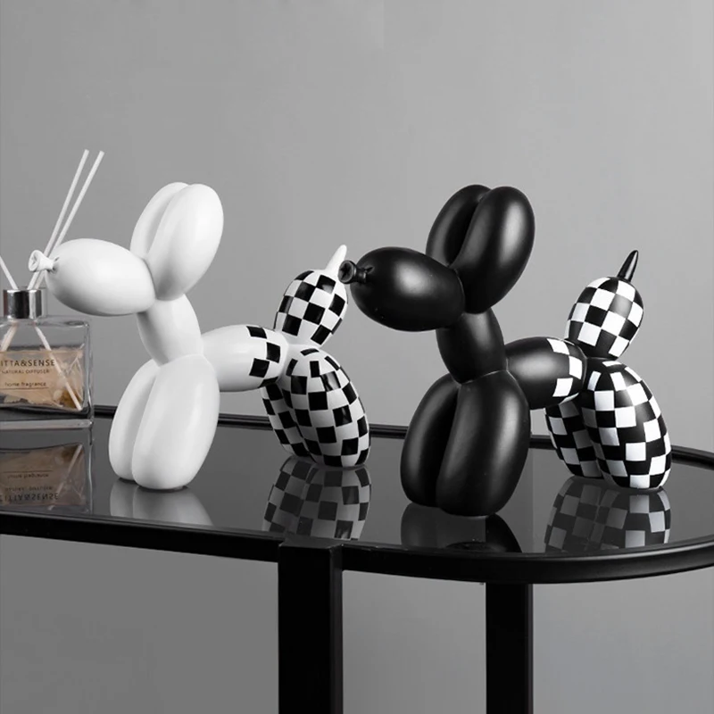 Nordic Statue Balloon Dog Sculpture Resin Modern Home Living Room Decoration Kawaii Room Decor Desk Accessories
Nordic Statue Balloon Dog Sculpture Resin Modern Home Living Room Decoration Kawaii Room Decor Desk Accessories