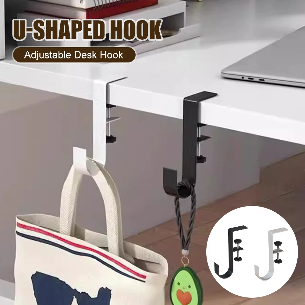 1PCS Adjustable Desk Edge Hook Punch Free Desktop Edge Hanging Bag Hook Student Backpack Storage Hanging Hook For Home Office
1PCS Adjustable Desk Edge Hook Punch Free Desktop Edge Hanging Bag Hook Student Backpack Storage Hanging Hook For Home Office