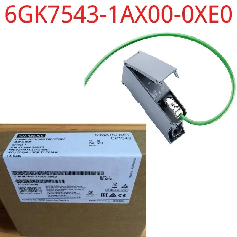 

6GK7543-1AX00-0XE0 Brand New Communications processor CP 1543-1 for connection of SIMATIC S7-1500 to Industrial Ethernet, TCP/IP
