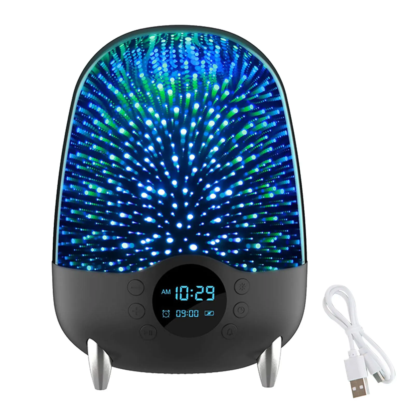 3D Firework Bedside Time Display Led Night Light Desk USB Rechargeable Gift Stereo Table Lamp -compatible Speaker
3D Firework Bedside Time Display Led Night Light Desk USB Rechargeable Gift Stereo Table Lamp -compatible Speaker