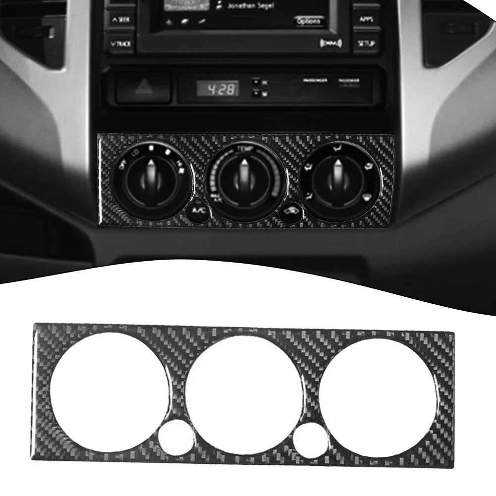 1pc Black Carbon Fiber Interior AC Climate Control Cover Trim For Toyota For Tacoma 2012-2015 Car Accessories
1pc Black Carbon Fiber Interior AC Climate Control Cover Trim For Toyota For Tacoma 2012-2015 Car Accessories