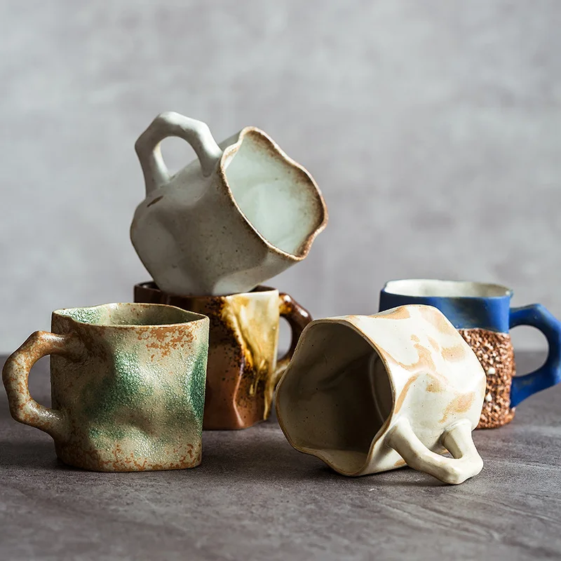 Ceramic coffee cup with high face value, retro online celebrity, high-end, refined ins style, mug, water cup, office cup
Ceramic coffee cup with high face value, retro online celebrity, high-end, refined ins style, mug, water cup, office cup