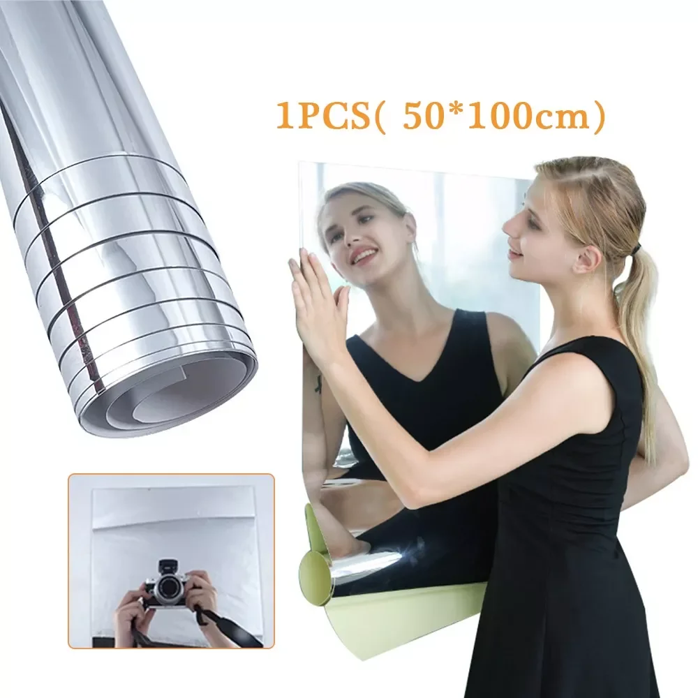 NEW2022 50*100cm Long Blurry Mirror Sticker Self-Adhesive Wall Mirrors For Living Room Decor Bathroom Decoration Silver Furnitur
NEW2022 50*100cm Long Blurry Mirror Sticker Self-Adhesive Wall Mirrors For Living Room Decor Bathroom Decoration Silver Furnitur