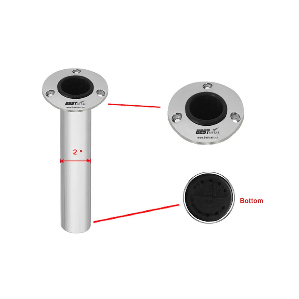 Mirror Polish Flush Mount 0 Degree Stainless Steel 316 Round Fishing Rod Racks Holder Trolling Rod Holder Universal
Mirror Polish Flush Mount 0 Degree Stainless Steel 316 Round Fishing Rod Racks Holder Trolling Rod Holder Universal