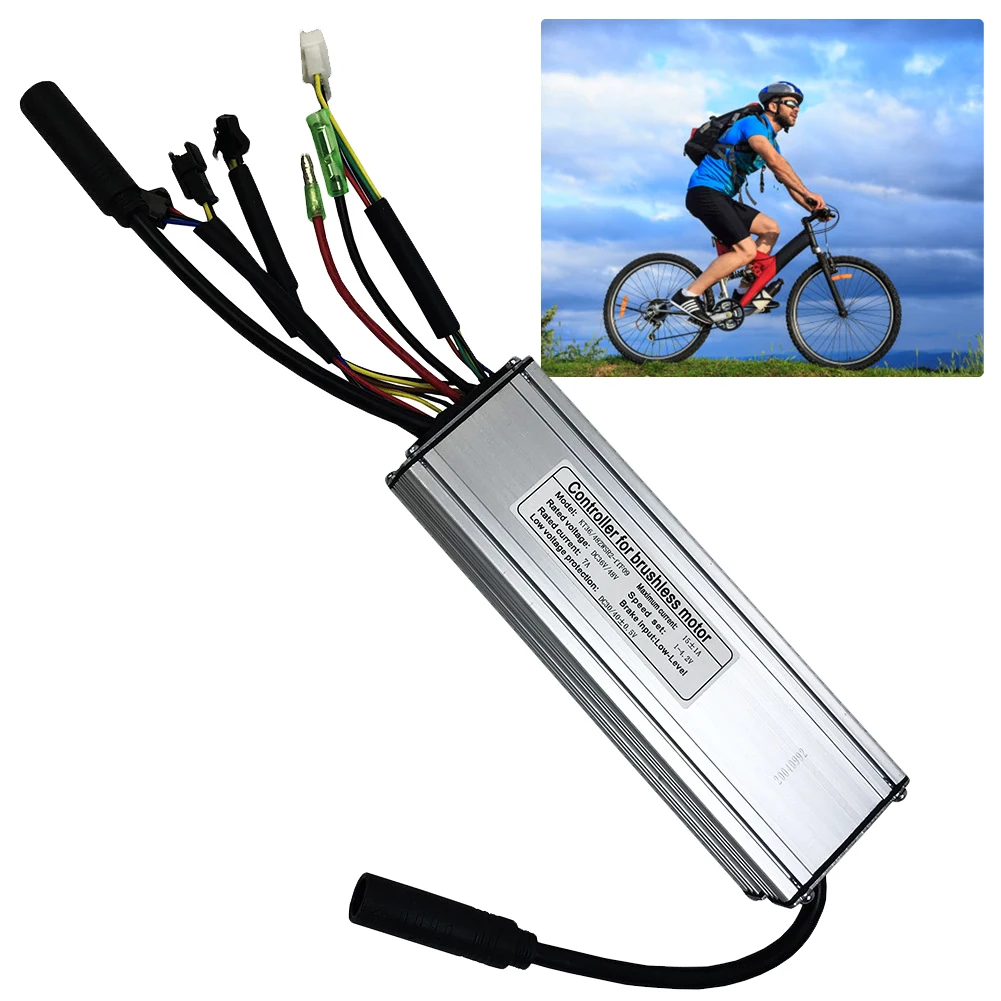Ebike KT 36/48V 15A Double-Drive Controller For MTB Lithium Battery Conversion 250W E-bike Controllers Waterproof Connector
Ebike KT 36/48V 15A Double-Drive Controller For MTB Lithium Battery Conversion 250W E-bike Controllers Waterproof Connector