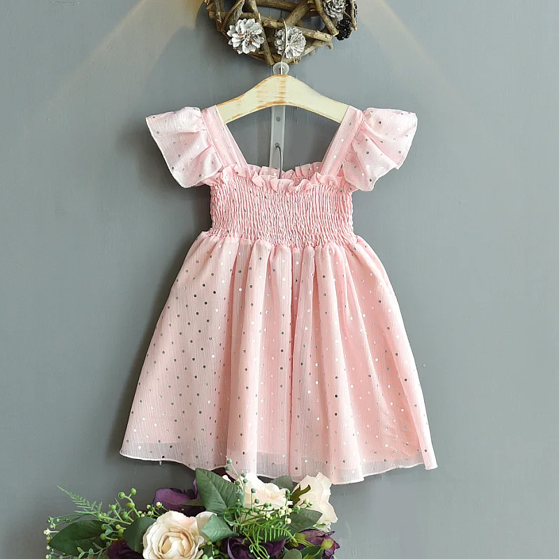 Summer 2022 Fahson New Baby Girls Flying Sleeve Princess Dress Toddler Kids Sequins Ruffle Vestidos Children's Casual Clothing
Summer 2022 Fahson New Baby Girls Flying Sleeve Princess Dress Toddler Kids Sequins Ruffle Vestidos Children's Casual Clothing