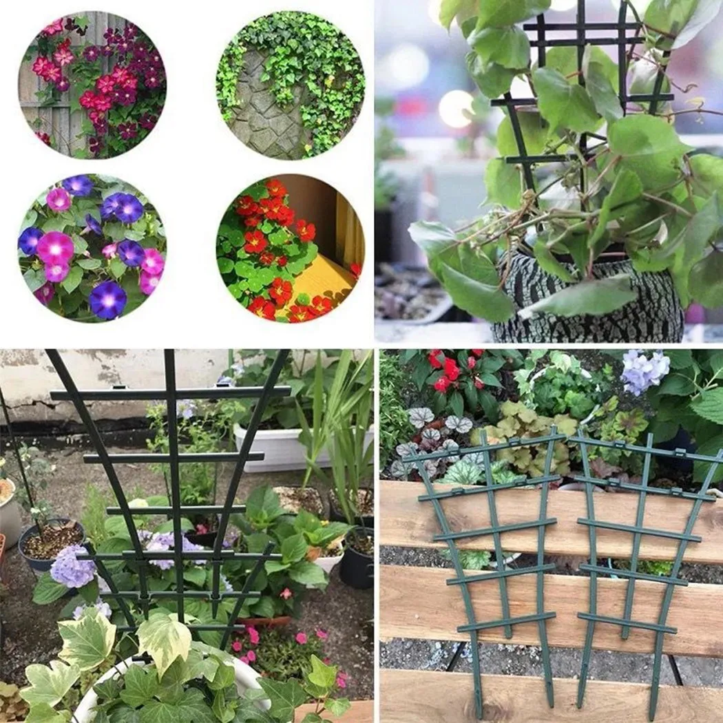 Plant Ties Climbing Trellis Plastic Plant Support Pot Frame Vegetables Flowers Tie Support Growing Cages Stake
Plant Ties Climbing Trellis Plastic Plant Support Pot Frame Vegetables Flowers Tie Support Growing Cages Stake