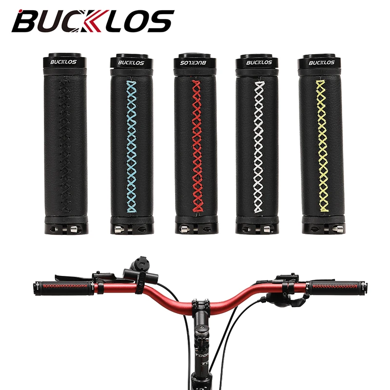 BUCKLOS Mountain Bike Grips Leather Handlebar Grip Lock on Mtb Grips Ultralight Bike Handle Bar Grip Bicycle Handlebar Grips
BUCKLOS Mountain Bike Grips Leather Handlebar Grip Lock on Mtb Grips Ultralight Bike Handle Bar Grip Bicycle Handlebar Grips