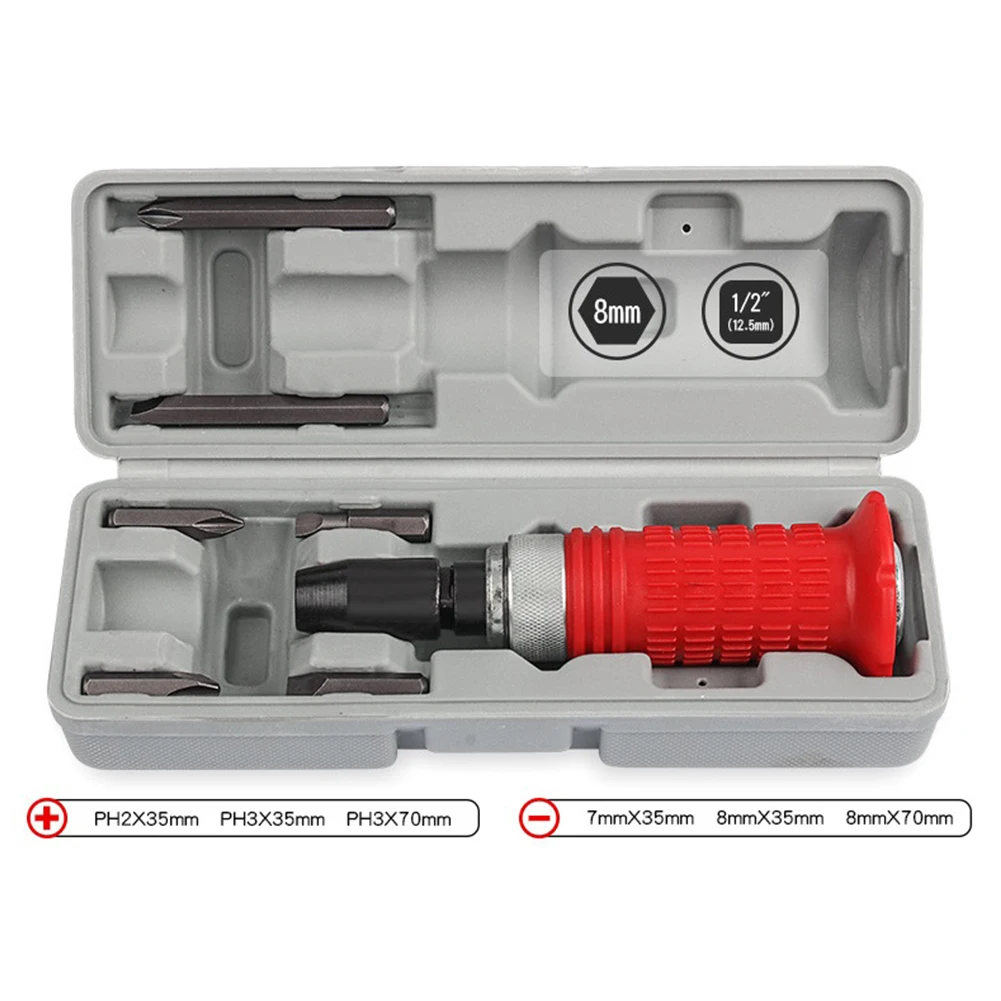 Professional Impact Screwdriver 35/70mm Nutdrivers Multi-tool For Repair Engines Heavy Trucks Broken Head Screws Hand Tool
Professional Impact Screwdriver 35/70mm Nutdrivers Multi-tool For Repair Engines Heavy Trucks Broken Head Screws Hand Tool