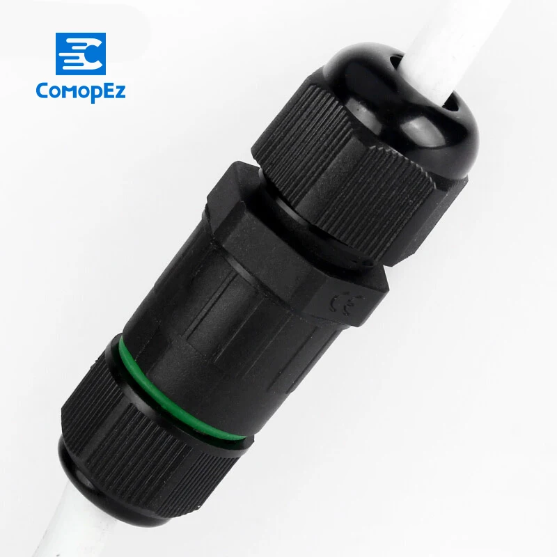 3 Pin Waterproof Cable Connector 2 Pin 3-7mm 250V & 10A IP68 Ourdoor LED Light Electrical Screw LED Lighting Wire Connectors
3 Pin Waterproof Cable Connector 2 Pin 3-7mm 250V & 10A IP68 Ourdoor LED Light Electrical Screw LED Lighting Wire Connectors