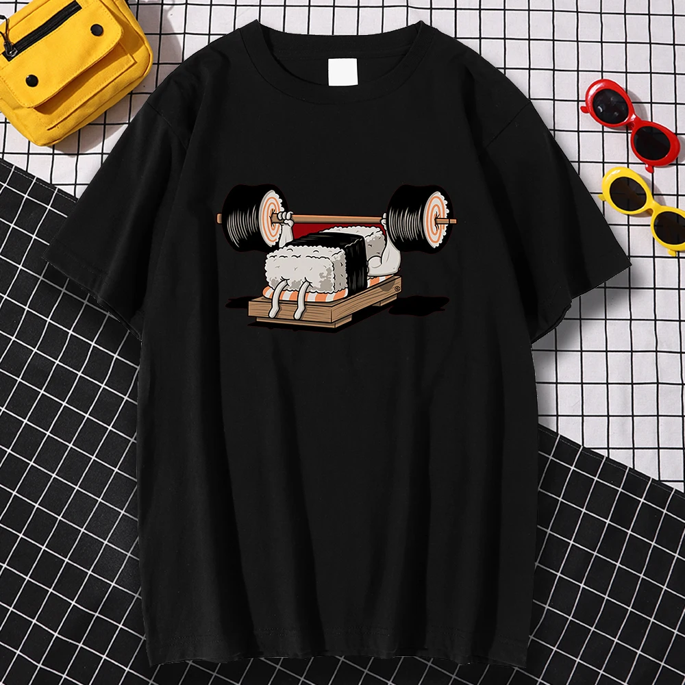 Men Fashion T Shirt Funny Sport Sushi Anime Print Tops for Male Casual Streetwear Tee Kawaii Clothing Oversized Tee Ropa Hombre
Men Fashion T Shirt Funny Sport Sushi Anime Print Tops for Male Casual Streetwear Tee Kawaii Clothing Oversized Tee Ropa Hombre