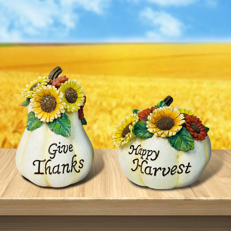 American Harvest Halloween Pumpkin Decorations Home Desk Window Display Resin Crafts
American Harvest Halloween Pumpkin Decorations Home Desk Window Display Resin Crafts