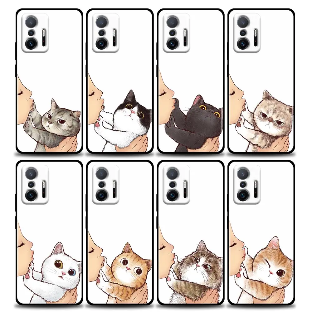 Cute Cat Don't kiss me Case For Xiaomi Mi 11 Lite 5G NE 11T 11X 12 Pro Cases Fundas Poco X3 M3 F3 M4 Pro Soft Cover
Cute Cat Don't kiss me Case For Xiaomi Mi 11 Lite 5G NE 11T 11X 12 Pro Cases Fundas Poco X3 M3 F3 M4 Pro Soft Cover