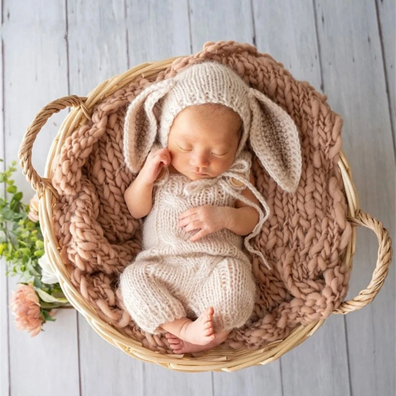 

2 шт., детский комбинезон-Кролик для фотосъемки новорожденных
