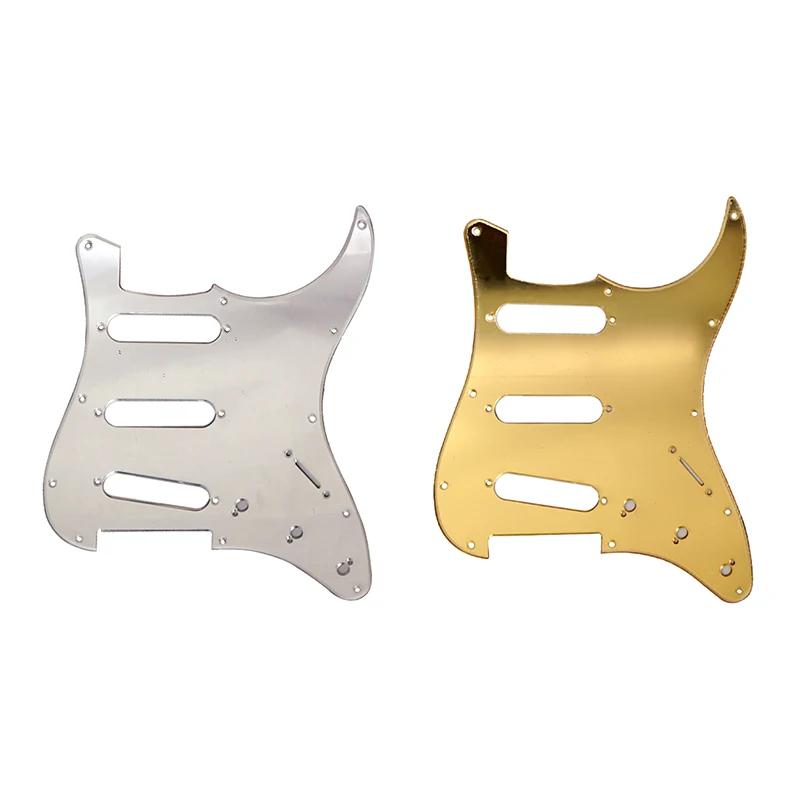 Mirror Guitar Pickguard 11 Holes ST SSS Guitar Scratch Plate With 11Pcs Pickguard Screws For FD ST Guitar Accessories
Mirror Guitar Pickguard 11 Holes ST SSS Guitar Scratch Plate With 11Pcs Pickguard Screws For FD ST Guitar Accessories
