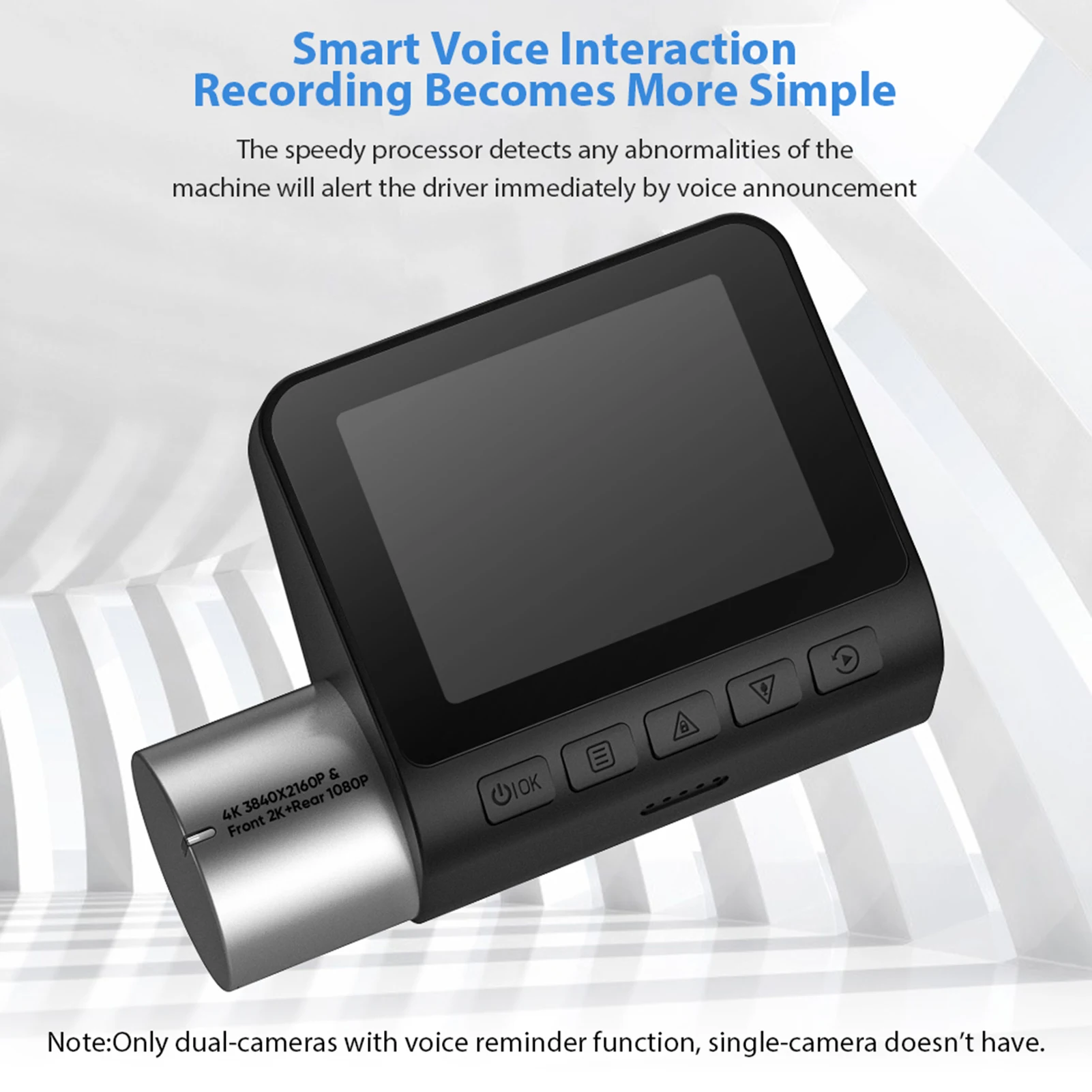 4K Dual Dash Camera For Cars 170 Wide Angle Smart Driving Recorder For Car 170Wide Angle Full HD Smart Driving Recorder For Cars
4K Dual Dash Camera For Cars 170 Wide Angle Smart Driving Recorder For Car 170Wide Angle Full HD Smart Driving Recorder For Cars