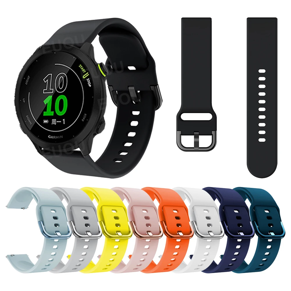Ремешок силиконовый для наручных часов Garmin Forerunner 158, 20 мм, 645, 245, 245 м
Ремешок силиконовый для наручных часов Garmin Forerunner 158, 20 мм, 645, 245, 245 м