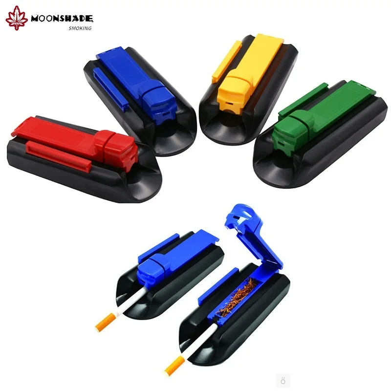 MOONSHADE Portable 8mm Manual Tobacco Roller Cigarette Maker Tobacco Rolling Machine Cigarette Filler Tool Smoking Accesories
MOONSHADE Portable 8mm Manual Tobacco Roller Cigarette Maker Tobacco Rolling Machine Cigarette Filler Tool Smoking Accesories