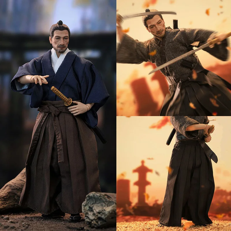 ESS012 Collectible 1/12 Scale Male Soldier Miyamoto Musashi Samurai 6'' Full Set Action Figure Toys Model for Fans Holiday Gifts
ESS012 Collectible 1/12 Scale Male Soldier Miyamoto Musashi Samurai 6'' Full Set Action Figure Toys Model for Fans Holiday Gifts