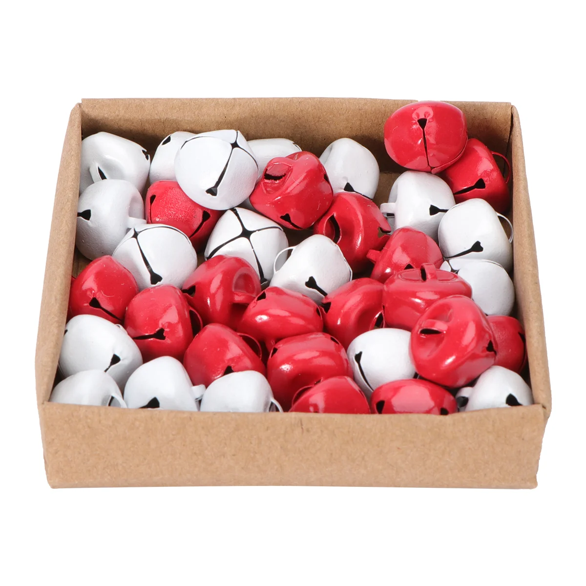 36Pcs Christmas Hanging Bells Electroplated Small Bells Metal Bells (Red White)
36Pcs Christmas Hanging Bells Electroplated Small Bells Metal Bells (Red White)