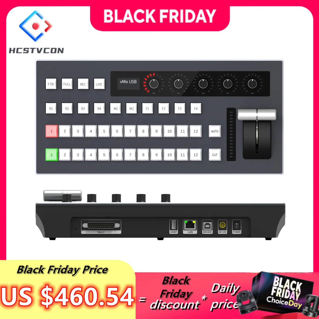 Контроллер VMix KD50V для прямой трансляции
Контроллер VMix KD50V для прямой трансляции