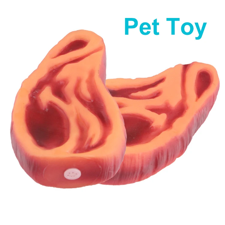 Dog Squeak Toys Beefsteak Shape Safety Cleaning Teeth Novelty Training Dogs Chew Toy For Samll Dogs Funny Interaction Pets Toys
Dog Squeak Toys Beefsteak Shape Safety Cleaning Teeth Novelty Training Dogs Chew Toy For Samll Dogs Funny Interaction Pets Toys