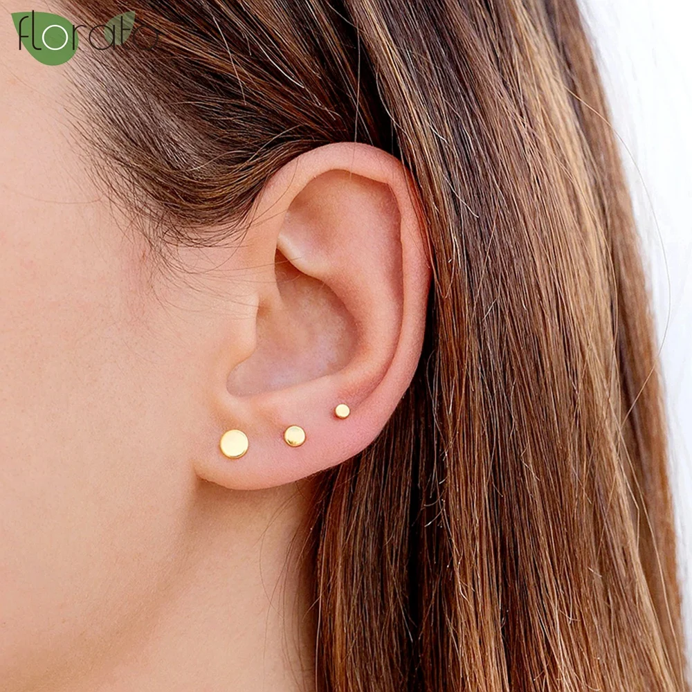 925 Sterling Silver Needle Minimalist 2/3/4mm Round Mini Stud Earrings for Women Trendy Puncture Jewelry Ear Accessories 2023
925 Sterling Silver Needle Minimalist 2/3/4mm Round Mini Stud Earrings for Women Trendy Puncture Jewelry Ear Accessories 2023