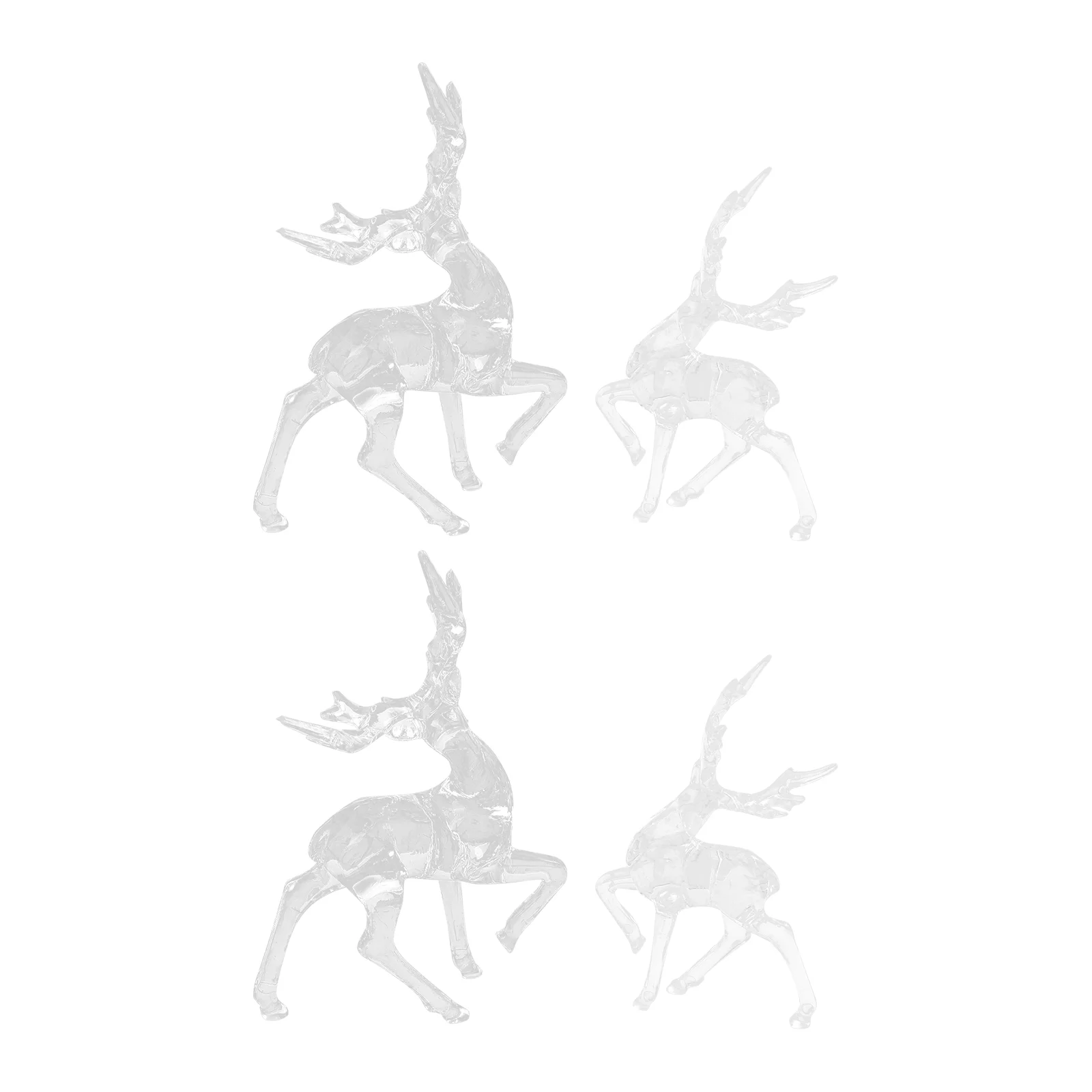 4 Pcs Christmas Decoration Decorations Tree Adornments Xmas Deer Hanging Acrylic Office Ornaments
4 Pcs Christmas Decoration Decorations Tree Adornments Xmas Deer Hanging Acrylic Office Ornaments