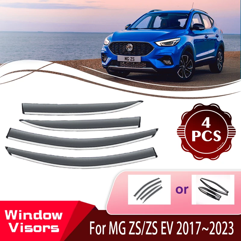 For MG ZS ZST ZS EV VS Astor ZS11 2017~2023 Car Awnings Window Visor Sun Visor Deflector Weathershields Shelter Auto Accessories 
For MG ZS ZST ZS EV VS Astor ZS11 2017~2023 Car Awnings Window Visor Sun Visor Deflector Weathershields Shelter Auto Accessories