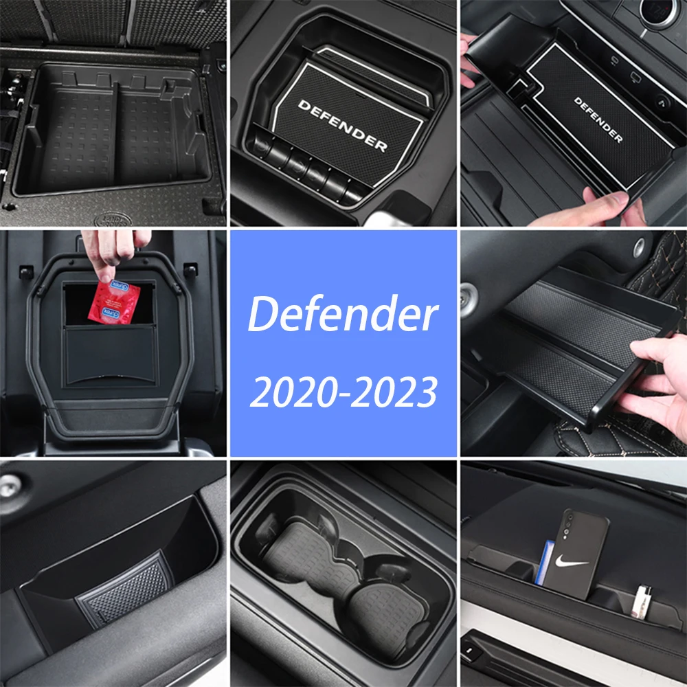 Stowing Tidying For Land Rover Defender Storage Box Series In-Car Storage 90 110 Defender Accessories Interior Modification
Stowing Tidying For Land Rover Defender Storage Box Series In-Car Storage 90 110 Defender Accessories Interior Modification