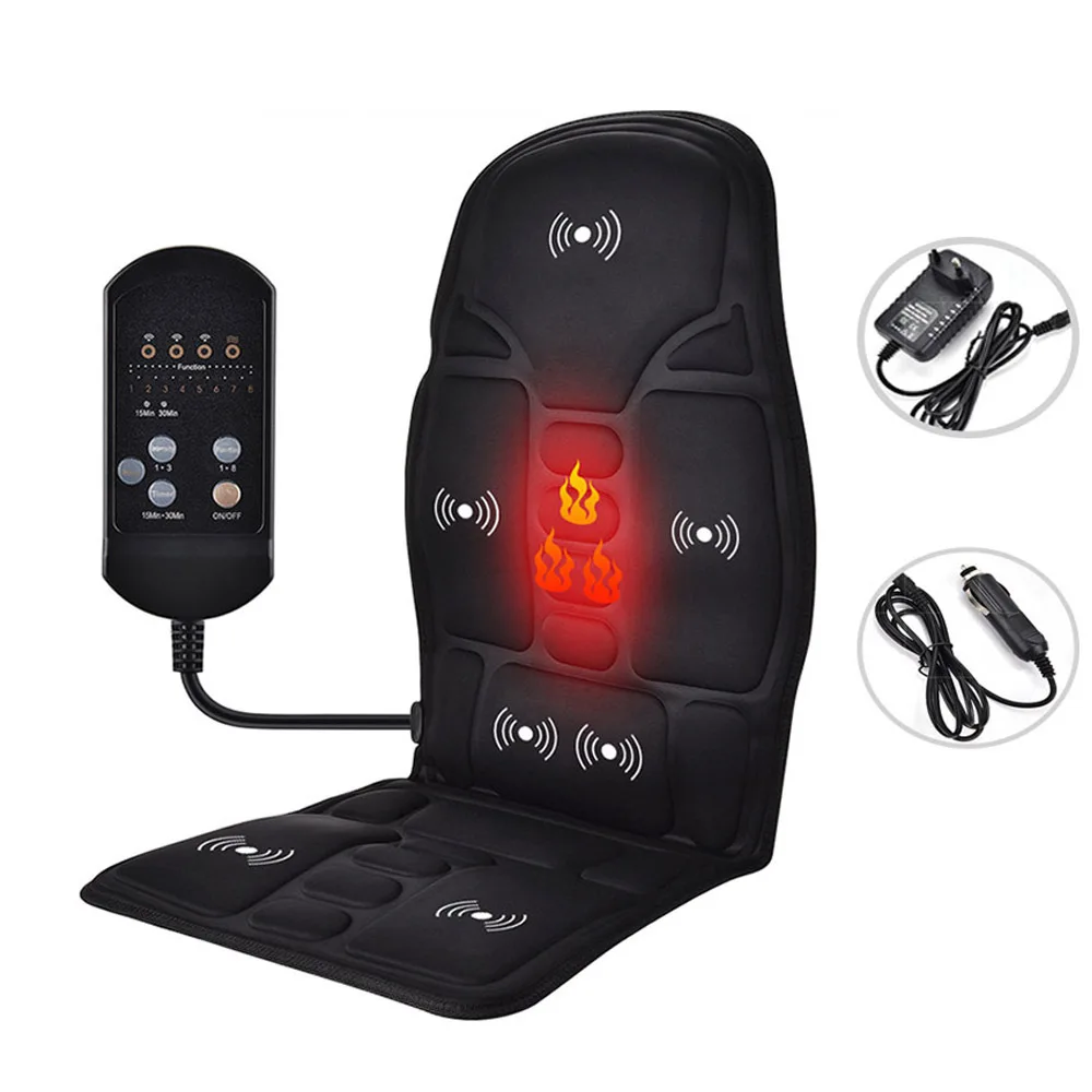 Electric Heating Full Body Massager Cushion for Car Chair 7 motors Back Neck Massage Chair Massage Relaxation Car Seat
Electric Heating Full Body Massager Cushion for Car Chair 7 motors Back Neck Massage Chair Massage Relaxation Car Seat