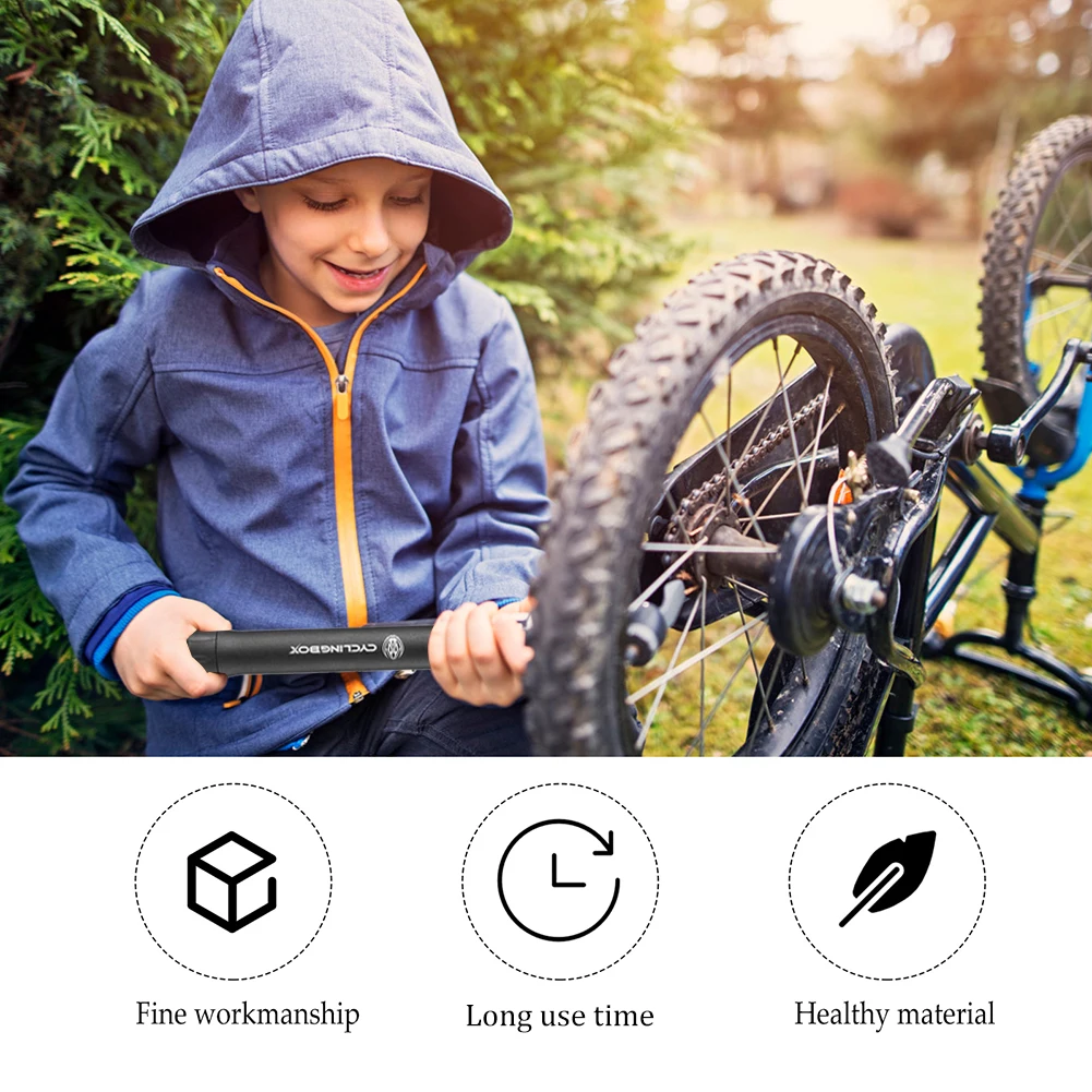 Portable Bicycle Pump Aluminum Alloy Cycling Hand Air Pump Ball Tire Inflator Schrader Presta Valve MTB Road Bike Pump
Portable Bicycle Pump Aluminum Alloy Cycling Hand Air Pump Ball Tire Inflator Schrader Presta Valve MTB Road Bike Pump