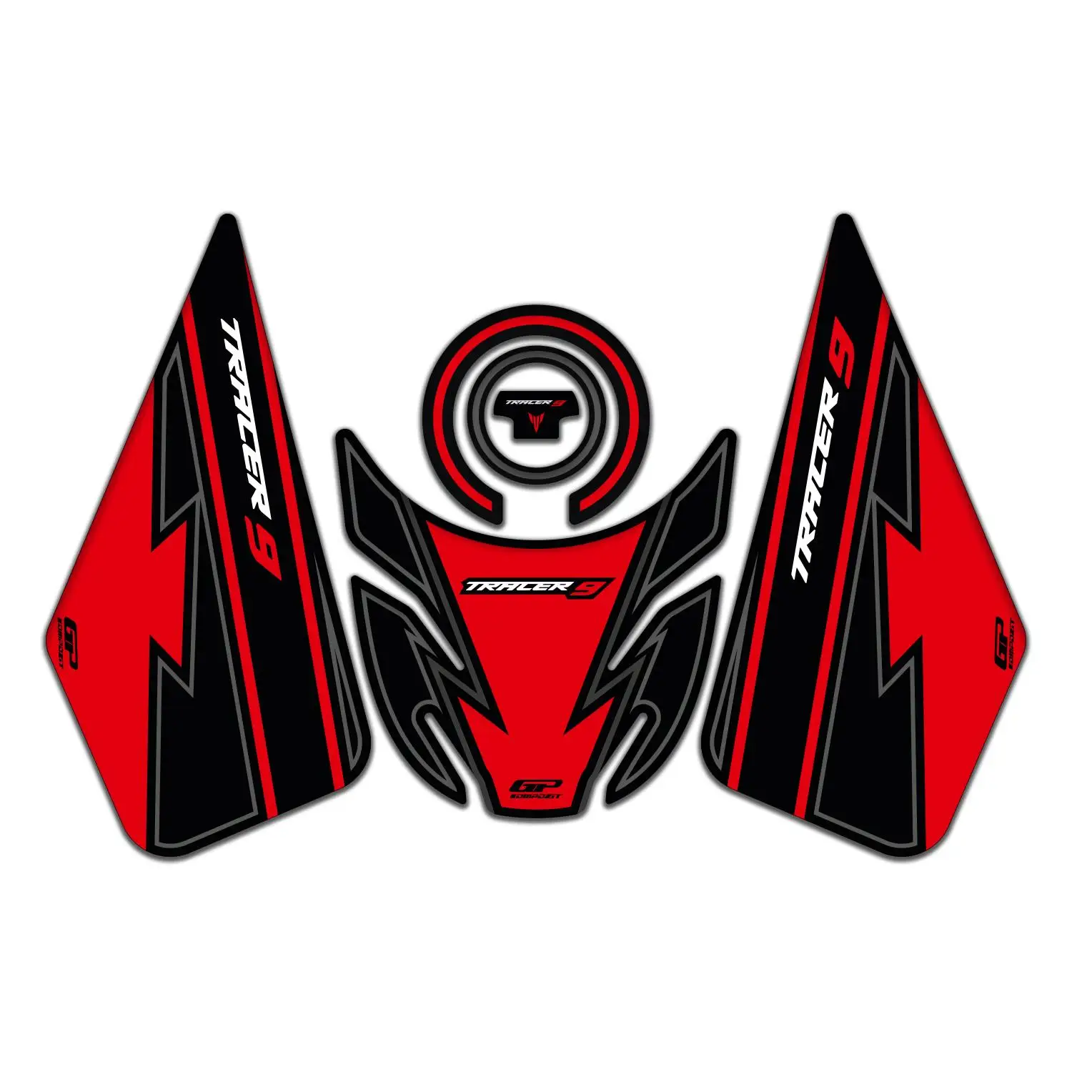 GP composite For MT-09 Tracer 2021-2022 Compatible Tank Pad Set Red
GP composite For MT-09 Tracer 2021-2022 Compatible Tank Pad Set Red
