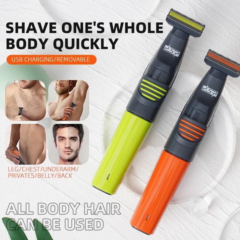 Electric Hair Shaver Razor Beard Body Hair Trimmer Cutter USB Rechargeable Multifunction Mini Portable Men Razor Shaving Machine
Electric Hair Shaver Razor Beard Body Hair Trimmer Cutter USB Rechargeable Multifunction Mini Portable Men Razor Shaving Machine