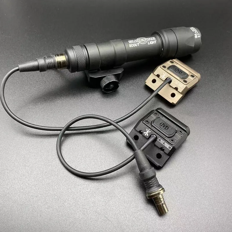 UN Modlite Modbutton Offset Scout Mount Hunting Rifle Tactical M300 M600 Metal Weapon Light Switch Momentary For Picatinny
UN Modlite Modbutton Offset Scout Mount Hunting Rifle Tactical M300 M600 Metal Weapon Light Switch Momentary For Picatinny