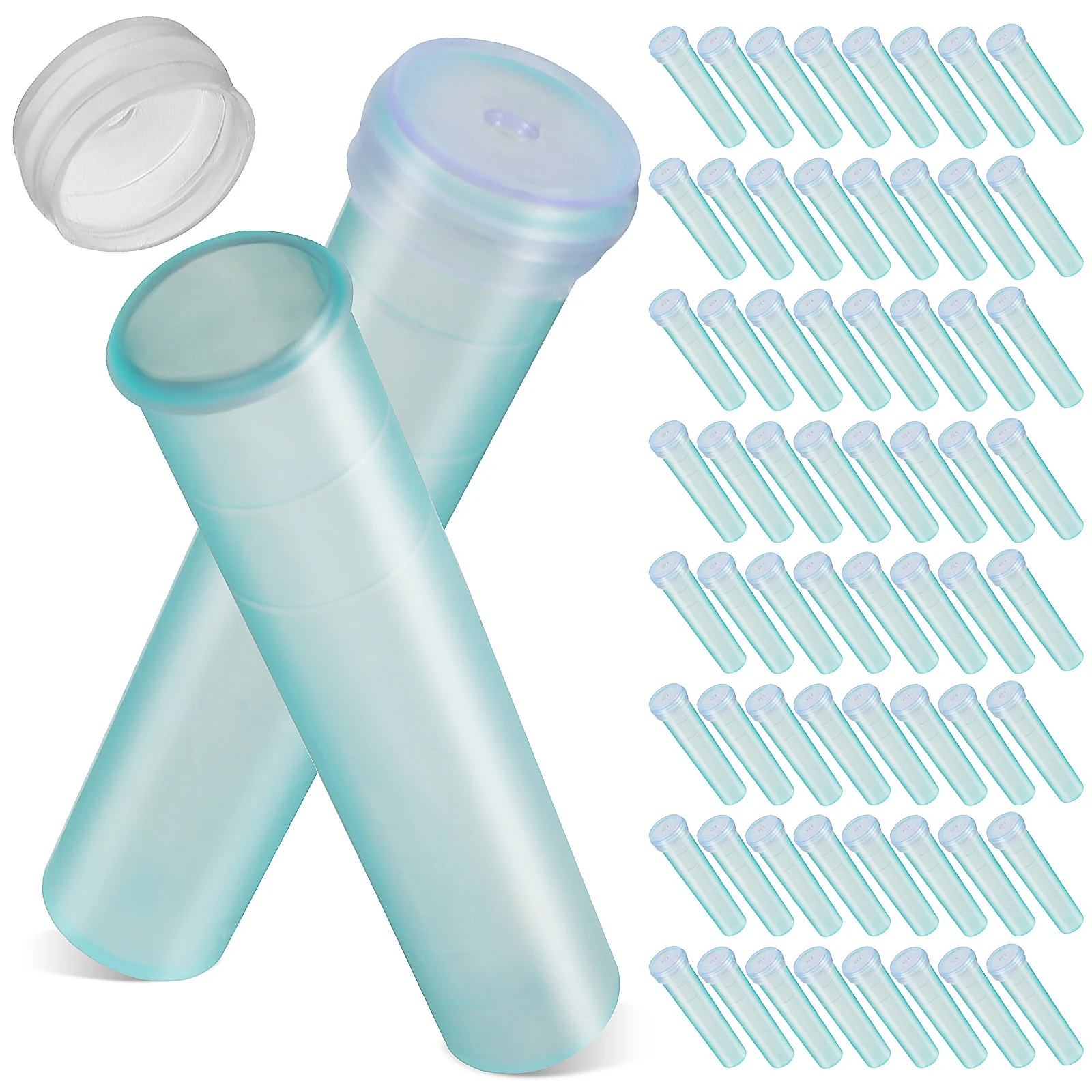 100Pcs Flower Tubes Plastic Reusable Flowers Test Tubes Water Containers with Silicone Cap for Flowers Plants
100Pcs Flower Tubes Plastic Reusable Flowers Test Tubes Water Containers with Silicone Cap for Flowers Plants