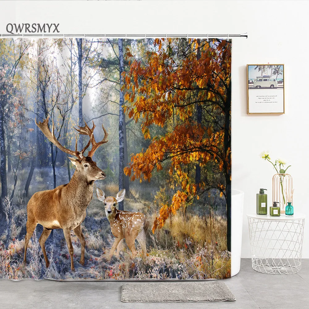 Autumn Forest Landscape Shower Curtain 3D Oil Painting Scenery Aesthetic Art Home Decor Cloth Bathroom accessories Bath Curtain
Autumn Forest Landscape Shower Curtain 3D Oil Painting Scenery Aesthetic Art Home Decor Cloth Bathroom accessories Bath Curtain