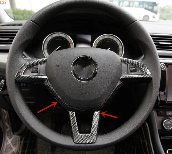 For Skoda KAROQ 2017-2019 ABS Chrome steering wheel Decorative frame Decorative stickers Anti-scratch protection Car styling
For Skoda KAROQ 2017-2019 ABS Chrome steering wheel Decorative frame Decorative stickers Anti-scratch protection Car styling