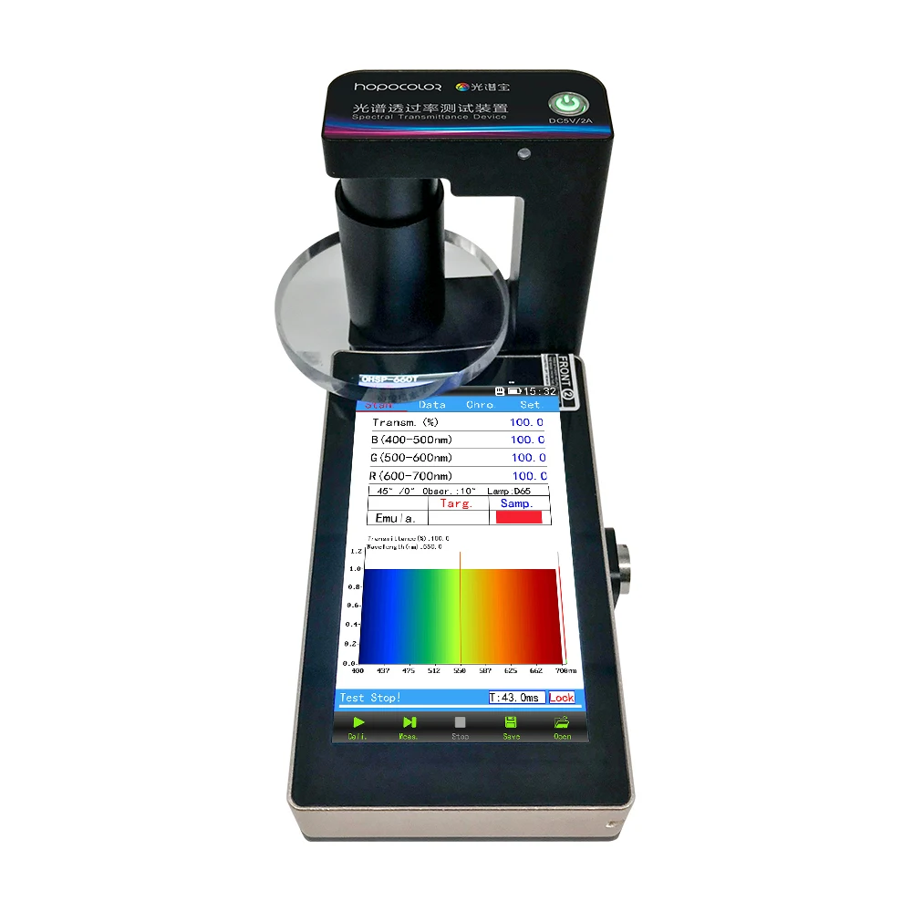 OHSP660T Portable Spectrum Analysis Transmittance Spectrometer Handheld Spectrum Analyzer Camera Lens Filter
OHSP660T Portable Spectrum Analysis Transmittance Spectrometer Handheld Spectrum Analyzer Camera Lens Filter