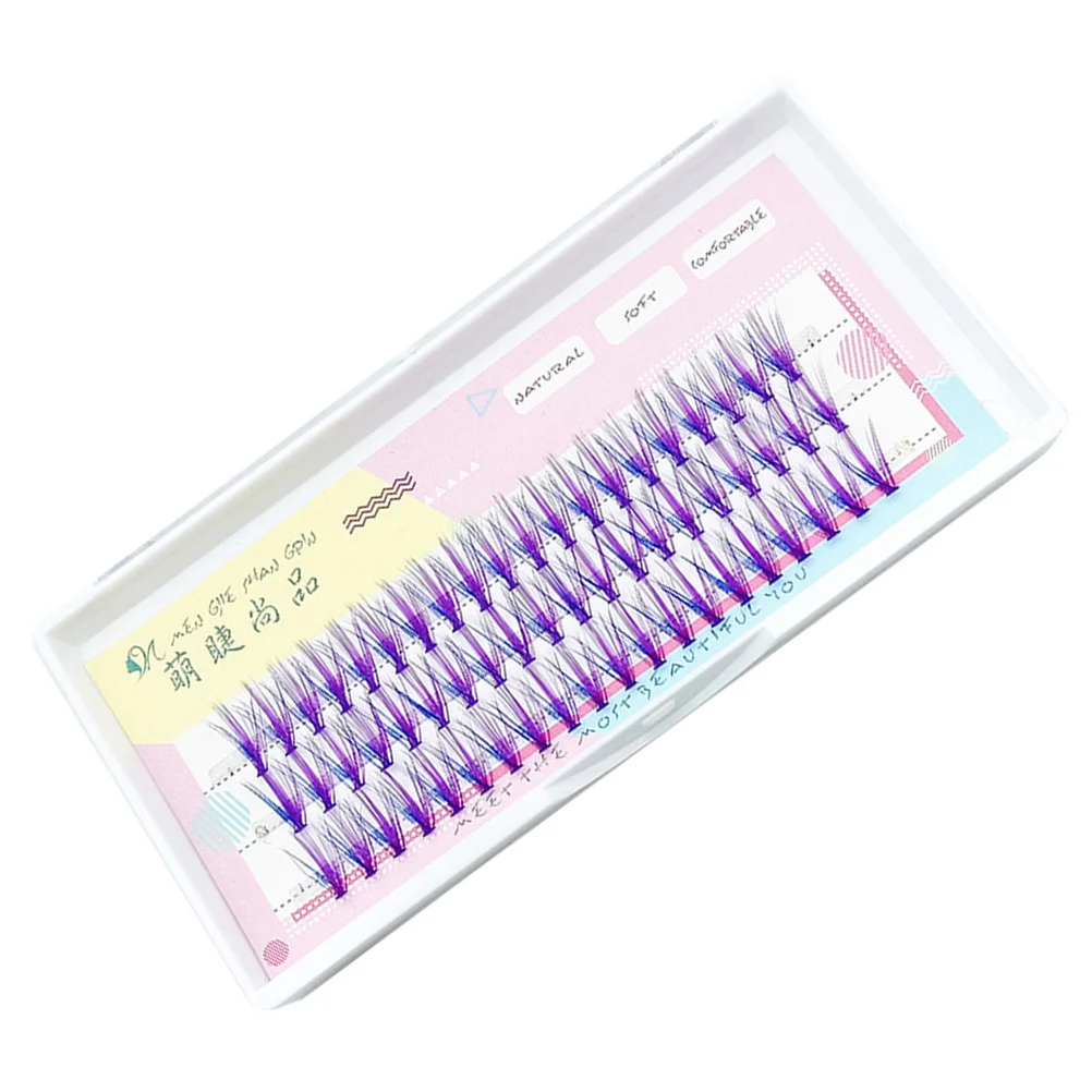 Lashes Purple Individual Cluster Eyelashes Colored Fake False Extensions Clusters Eyelash Natural Lash Faux Cosplay
Lashes Purple Individual Cluster Eyelashes Colored Fake False Extensions Clusters Eyelash Natural Lash Faux Cosplay