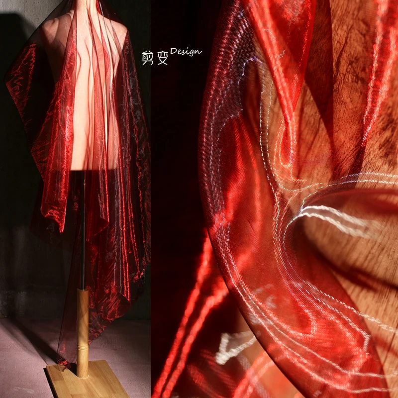 Mesh Fabric Thin Gradient Solid Color Clothing Designer Fabric For Dress Polyester Material Wholesale Cloth Per Meter for Sewing
Mesh Fabric Thin Gradient Solid Color Clothing Designer Fabric For Dress Polyester Material Wholesale Cloth Per Meter for Sewing
