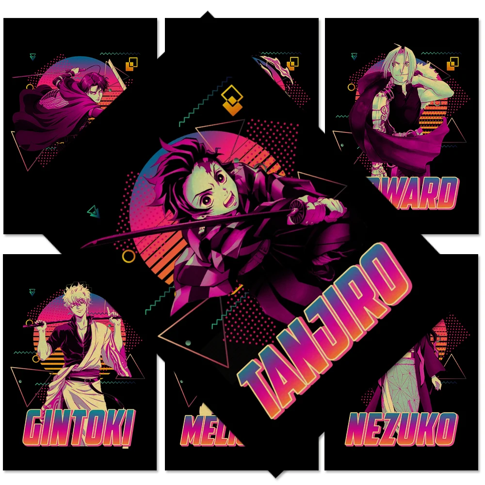 Anime Characters Demon Slayer Kraft Paper Poster Home Decor Tanjiro Levi Edward Gintoki Nezuko Wall Paintings Stickers Posters
Anime Characters Demon Slayer Kraft Paper Poster Home Decor Tanjiro Levi Edward Gintoki Nezuko Wall Paintings Stickers Posters