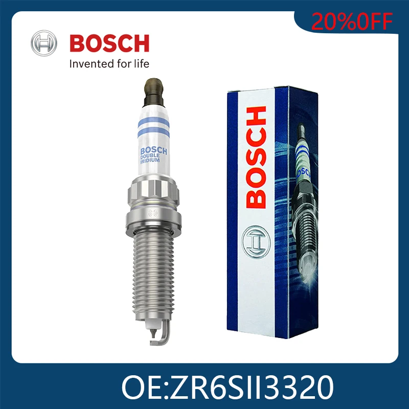 

Оригинальное зажигание BOSCH 0242140521 ZR6SII3320 двойной Иридиевый Свеча зажигания для Mercedes-Benz M157 M276 M278 автомобильные свечи автозапчасти